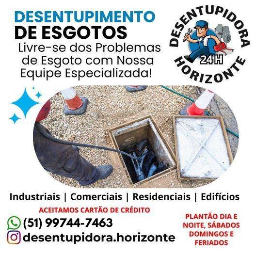 Fotos da Galeria da Desentupidora Horizonte.